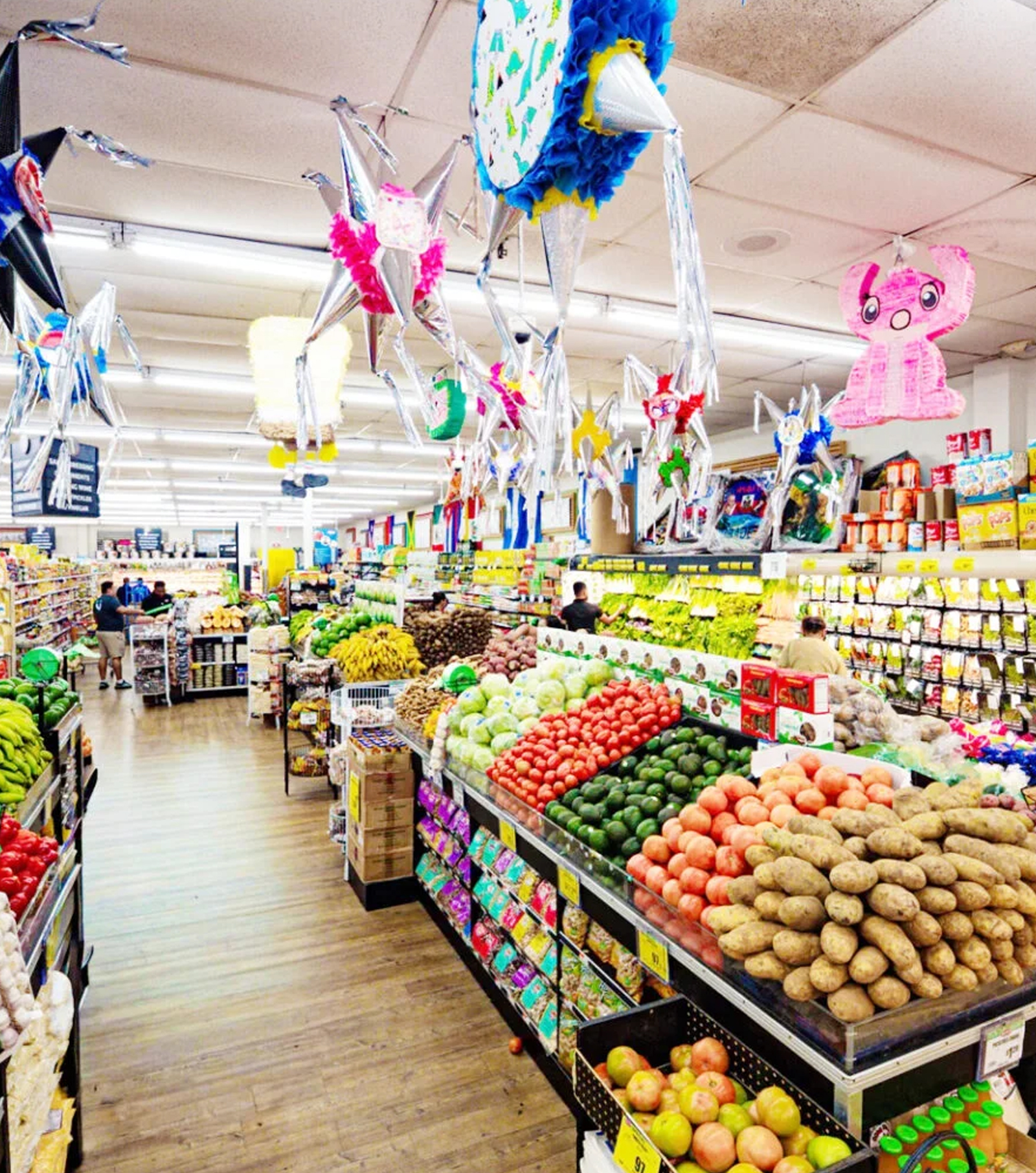 Farm fresh fruits and vegetables